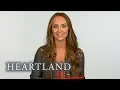 Amber Marshall breaks down a scene from the first episode of Heartland