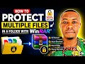 How to Protect Multiple Files in a Folder with WinRAR