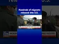 WATCH Migrant told you re free by CBP as hundreds are released into US