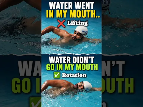 99% Breathing Problem in Swimming in This - Swimming Tips for Beginners 🏊🏻 #swimming #pool #tips