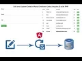 Edit and Update Data in Mysql Database Using AngularJS with PHP