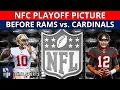 NFL Playoff Picture Schedule Bracket Matchups Results For 2022 NFC Divisional Round Before MNF