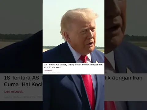 Iran Makin Perkasa 18 Tentara AS Tewas! Trump Masih Saja Sombong