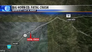 2 girls killed in Big Horn County crash