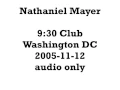 Nathaniel Mayer 2005-11-12