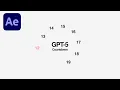 Nobody Believes How Easy This GPT-5 Countdown Is After Effects Tutorial