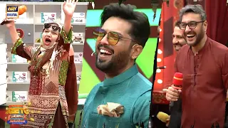 fahad mustafa ke mohalle ki aunty funny moment jeeto pakistan league fahadmustafa