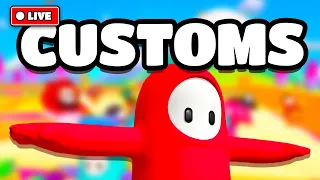 ???? CUSTOM GAMES Fall Guys Live Stream!