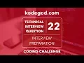 Technical Interview Question 22 Can you solve it Technical Interview Preparation