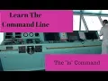 Learn the Command Line ls codecademy tutorial