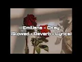 Lagu Emiliana - CKay (Slowed + Reverb + Lyrics)