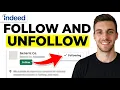 How to Follow and Unfollow Company on Indeed 2026 Quick Guide