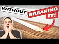 The EASIEST way to remove quarter round trim