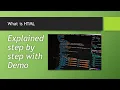 HTML Tutorial for Beginners Introduction to HTML - Hypertext Markup Language