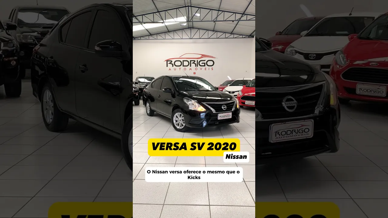 O NISSAN VERSA OFERECE O MESMO QUE UM KICKS E CUSTA MENOS! #versa #nissanversa #rodrigoautomoveis