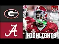 Georgia Bulldogs vs Alabama Crimson Tide Full Game Highlights ESPN College Football