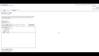 Warmup-2 last2 Python Tutorial Codingbat com