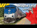 Amtrak to Canada Business Class on Maple Leaf - New York to Toronto