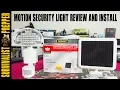 Defiant Solar Motion Detection Security Light Review and Install