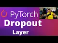 47 - Dropout Layer in PyTorch Neural Network DeepLearning Machine Learning Data Science