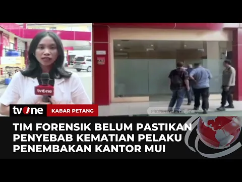 Tim Forensik Selesai Autopsi Jenazah Pelaku Penembakan Kantor MUI