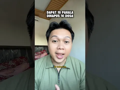 DAPAT 10 PAHALA & DIHAPUS 10 DOSA DIPAGI HARI⁉️