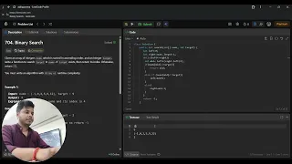 Binary Search code Java Solution Easy Approach Thecodingadda