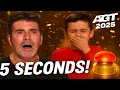 Download Lagu Simon Cowell SLAMS Golden Buzzer in 5 Seconds for Little Star