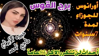 برج القوس دخول اورانوس للجوزاء لمده 7 سنوات أحداث لاتتكرر الا كل 83 عام أحداث شراكات 