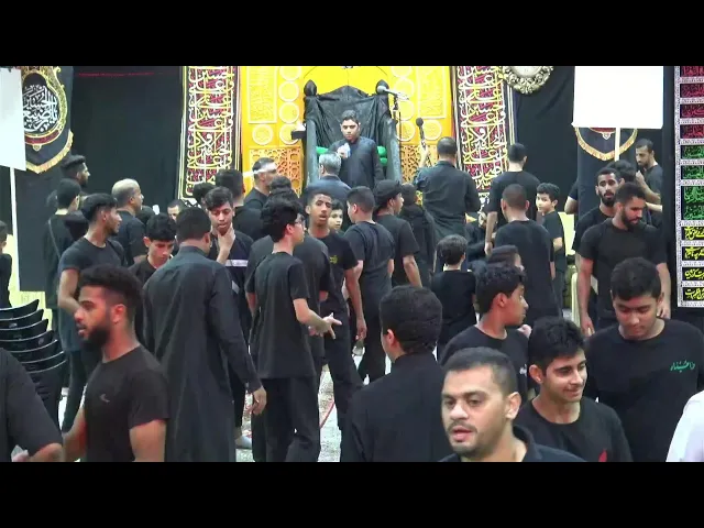 ⁣ليلة 5 - محرم -  1446 هـ الخطيب الحسيني  ملا حسن الموسى / مع العزاء