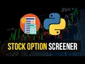 Stock Option Screener in Python