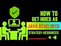 Get Hired as Java Developer Complete Roadmap plus Resources Sure Success