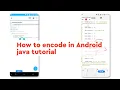 How to encrypt string in java Aide tutorial smali tutorial