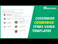 Customize ComboBox Items Using Templates