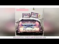 Customizable Stitch Anime Duvet Cover with 2 Pillowcases Cartoon Personalized Name Bedding Set for W