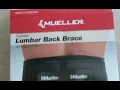 Mueller Lumbar Back Brace Review and Demo