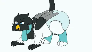 Decidueye pooping his diaper
