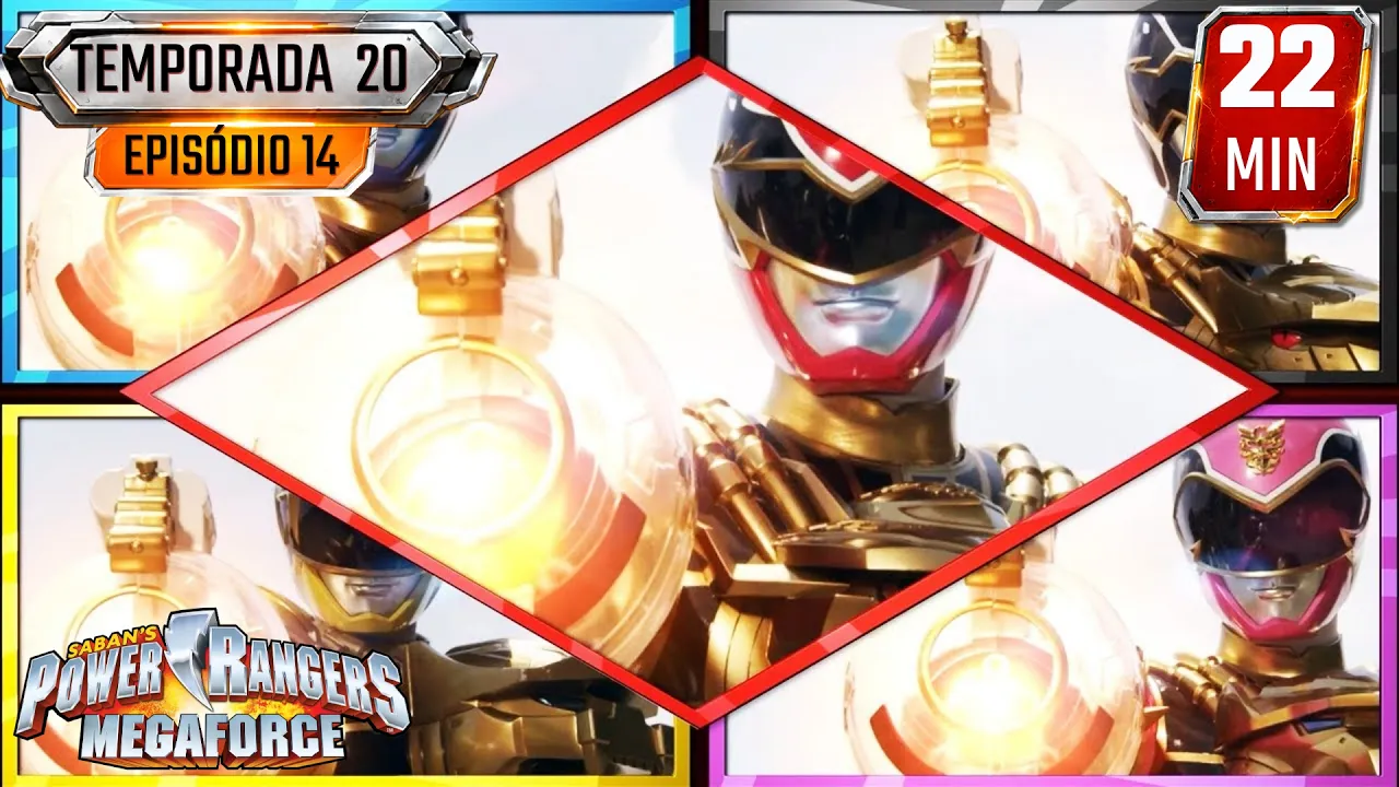Gosei, o Poderoso ???? E14 ???? Megaforce ⚡ Power Rangers para Crianças