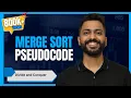 L - 3 4 Merge Sort Pseudocode Merge Sort with example