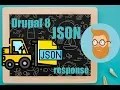 Custom controller with JSON response in Drupal 8