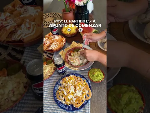 #TusPartidosMerecenPepsi Match Day with Esmeralda (Antojos Houston)