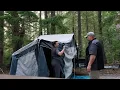 Time-lapse getting a Black Series Alpha camper trailer ready to sleep in