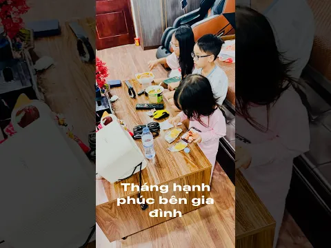 Hạnh phúc bên các con yêu 😍