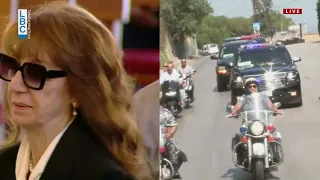 الفنانة هدى شقيقة السيدة فيروز في كنيسة رقاد السيدة المحيدثة 