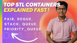 STL You Must Know pair deque stack queue priority - queue DSA Problem Solving