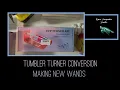 Tumbler Turner Conversion and Cup Arm Assembly how I make a universal fit