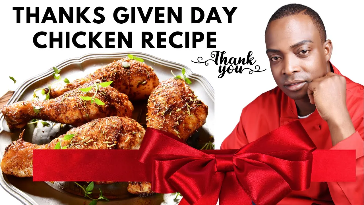 Thanks given day chicken recipe   Jamaican Chef Recipe Chef Ricardo Cooking   Caribbean Chef