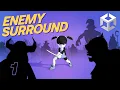 Circular Rays Lines and Spawn Positions with Unity Visual Scripting Enemy Surround