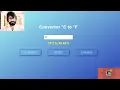 9 Temperature Converter Using HTML CSS JAVASCRIPT