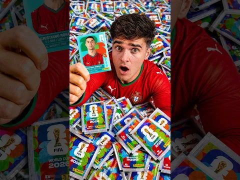 How Many Packs To Find Ronaldo? 🌍🏆
